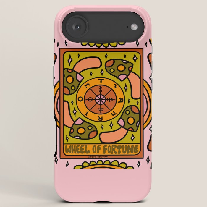 10. Wheel of Fortune Mushroom iPhone Case