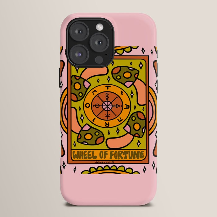 10. Wheel of Fortune Mushroom iPhone Case