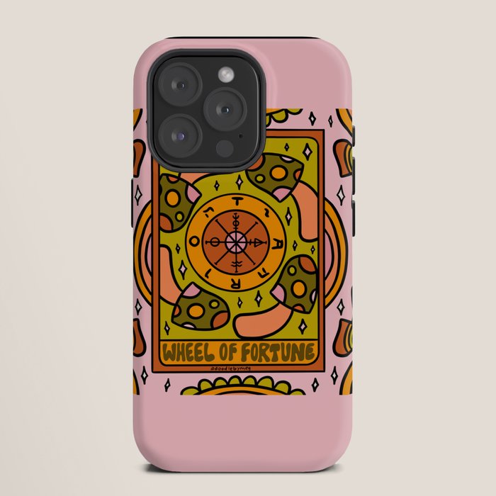 10. Wheel of Fortune Mushroom iPhone Case