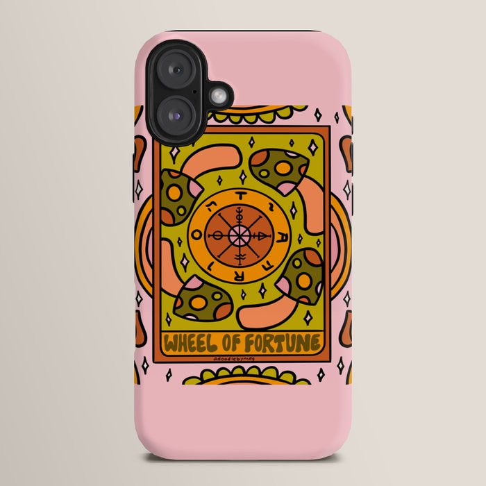 10. Wheel of Fortune Mushroom iPhone Case