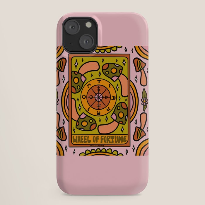 10. Wheel of Fortune Mushroom iPhone Case