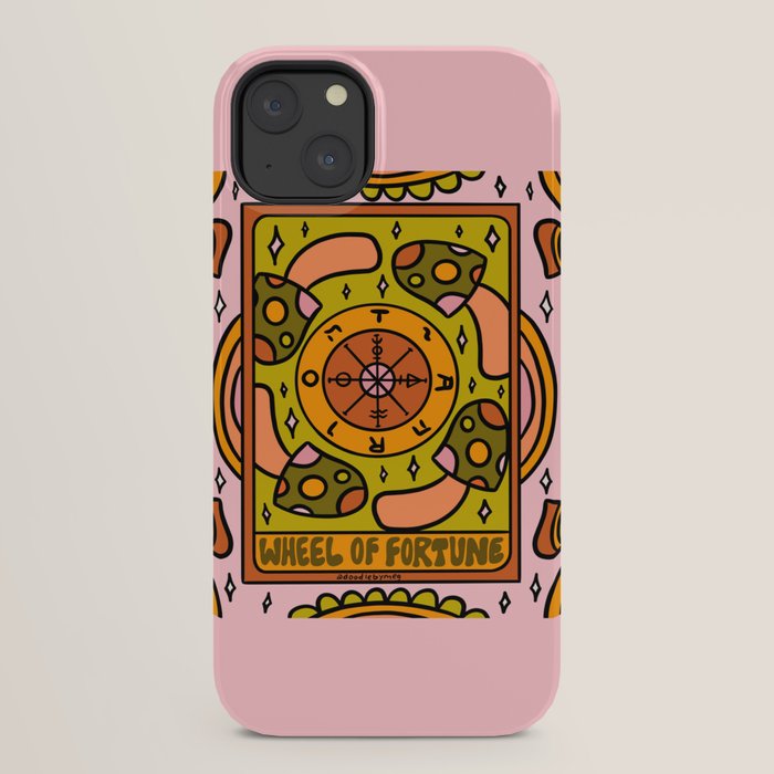 10. Wheel of Fortune Mushroom iPhone Case