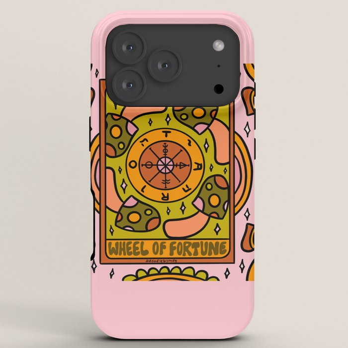 10. Wheel of Fortune Mushroom iPhone Case