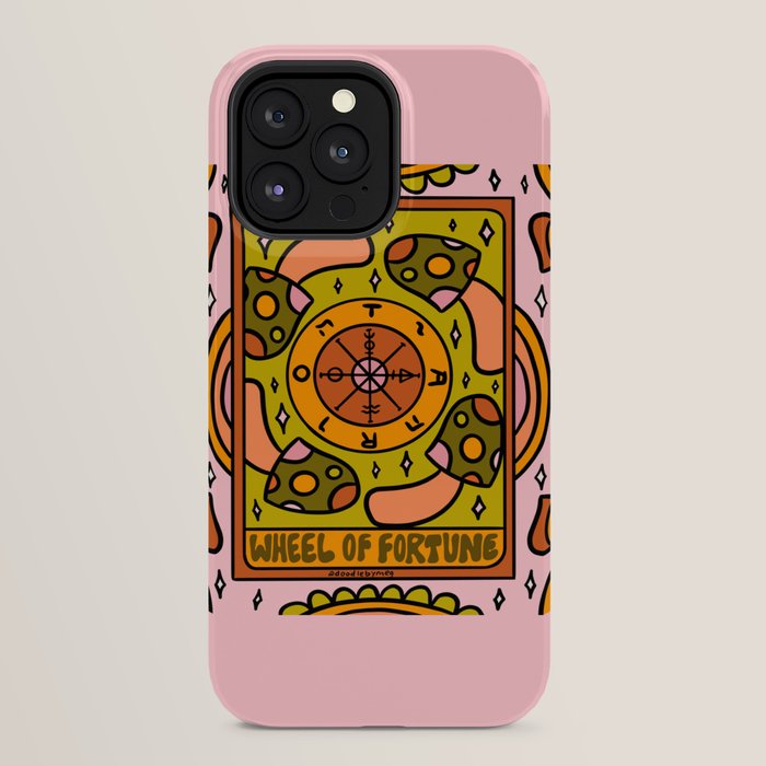 10. Wheel of Fortune Mushroom iPhone Case
