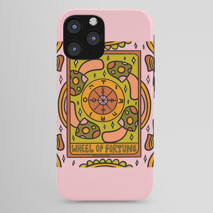 10. Wheel of Fortune Mushroom iPhone Case