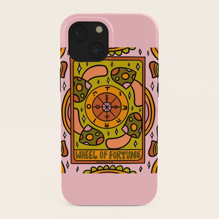 10. Wheel of Fortune Mushroom iPhone Case