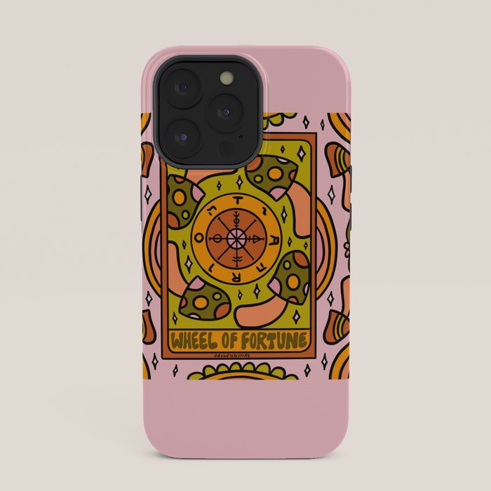 10. Wheel of Fortune Mushroom iPhone Case