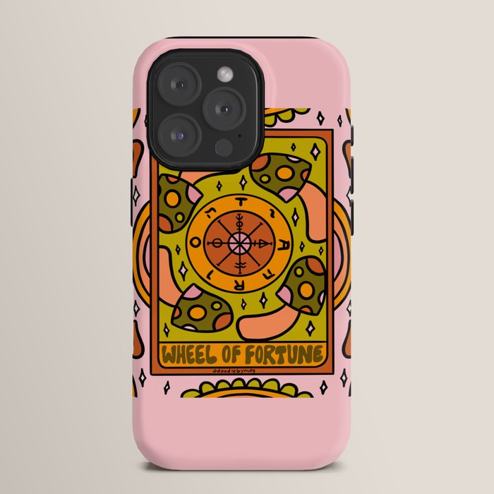 10. Wheel of Fortune Mushroom iPhone Case