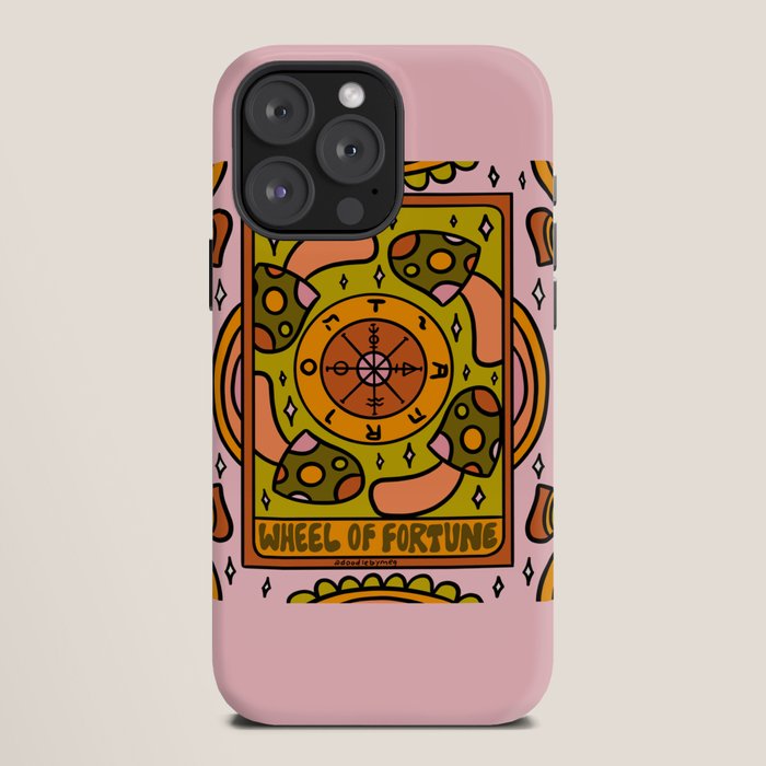 10. Wheel of Fortune Mushroom iPhone Case