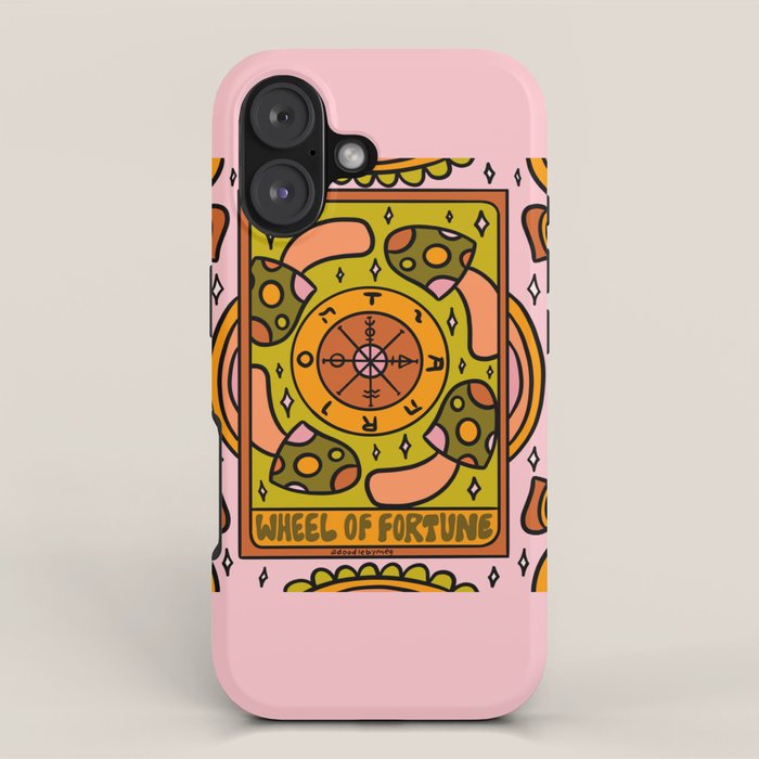 10. Wheel of Fortune Mushroom iPhone Case