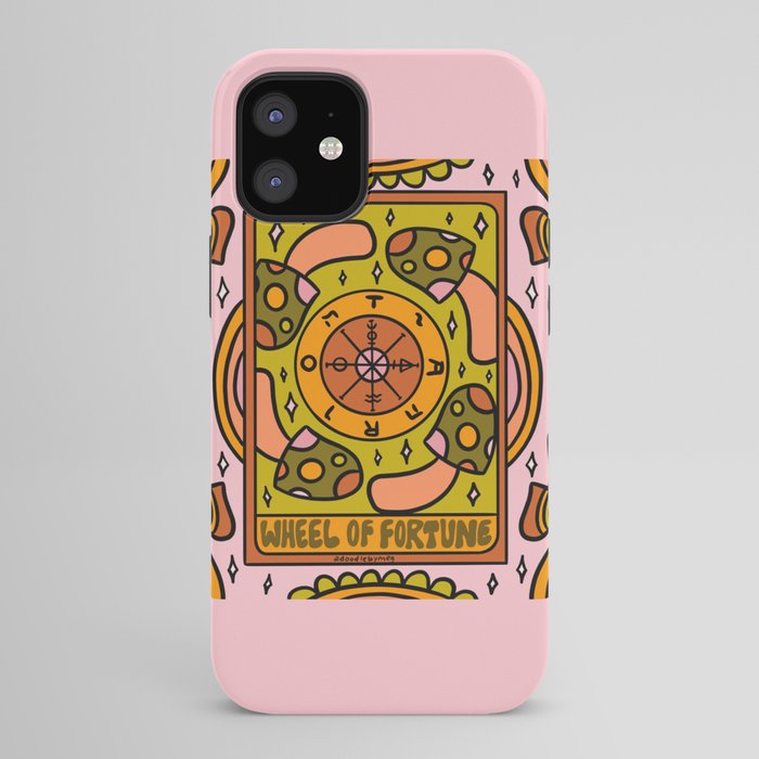 10. Wheel of Fortune Mushroom iPhone Case