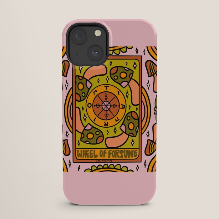10. Wheel of Fortune Mushroom iPhone Case