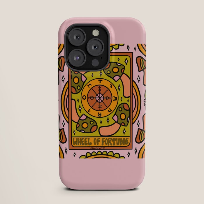 10. Wheel of Fortune Mushroom iPhone Case