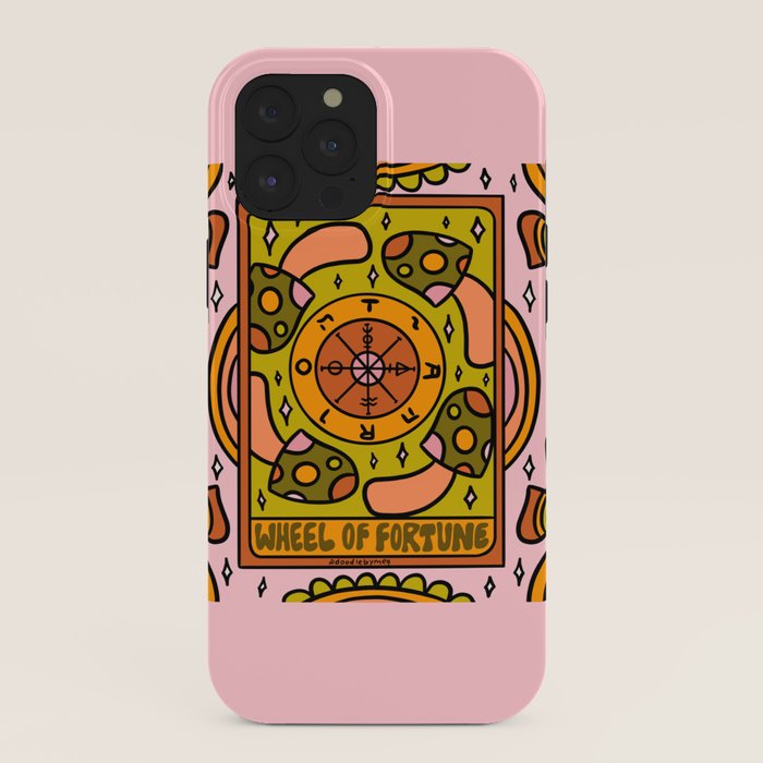 10. Wheel of Fortune Mushroom iPhone Case