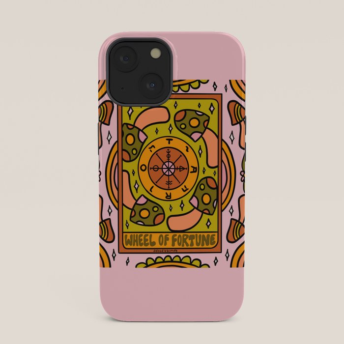 10. Wheel of Fortune Mushroom iPhone Case