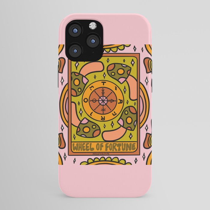 10. Wheel of Fortune Mushroom iPhone Case