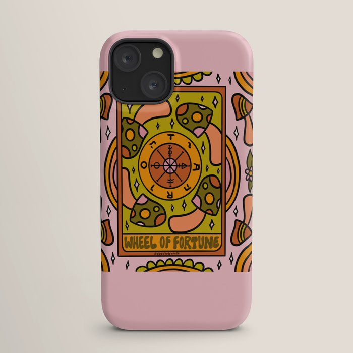 10. Wheel of Fortune Mushroom iPhone Case