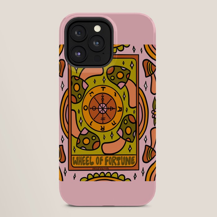 10. Wheel of Fortune Mushroom iPhone Case