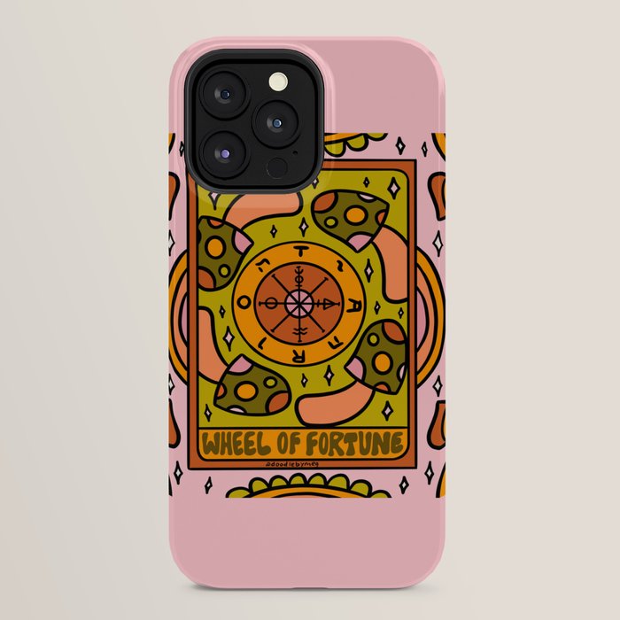 10. Wheel of Fortune Mushroom iPhone Case