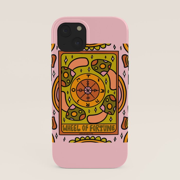 10. Wheel of Fortune Mushroom iPhone Case