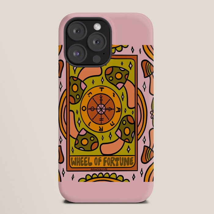 10. Wheel of Fortune Mushroom iPhone Case