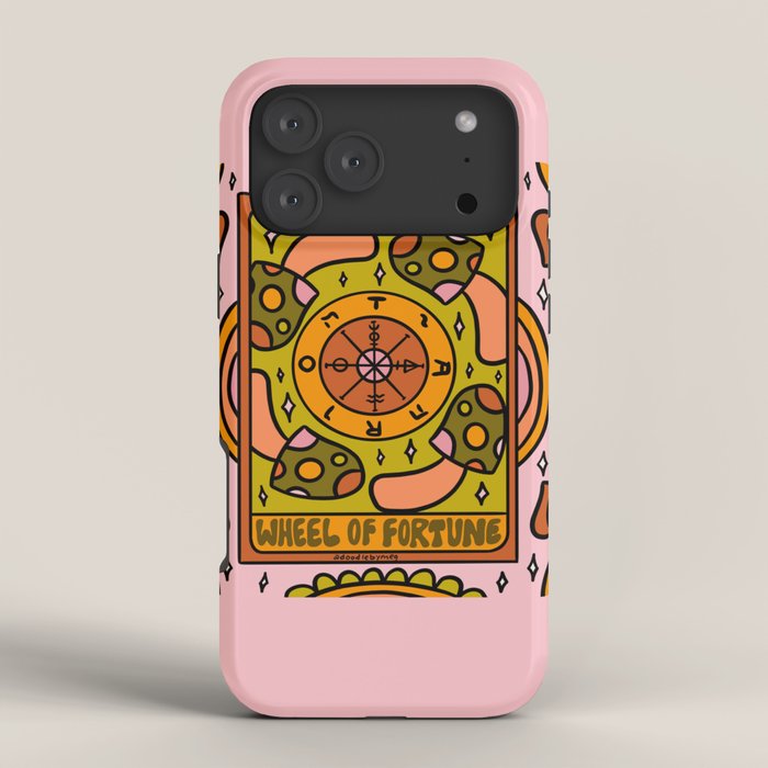 10. Wheel of Fortune Mushroom iPhone Case