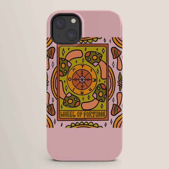 10. Wheel of Fortune Mushroom iPhone Case