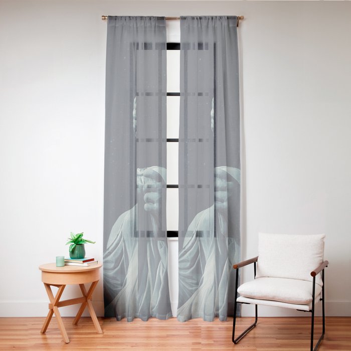 a kind of Sorrow Window Curtain
