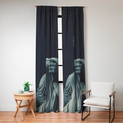 a kind of Sorrow Window Curtain