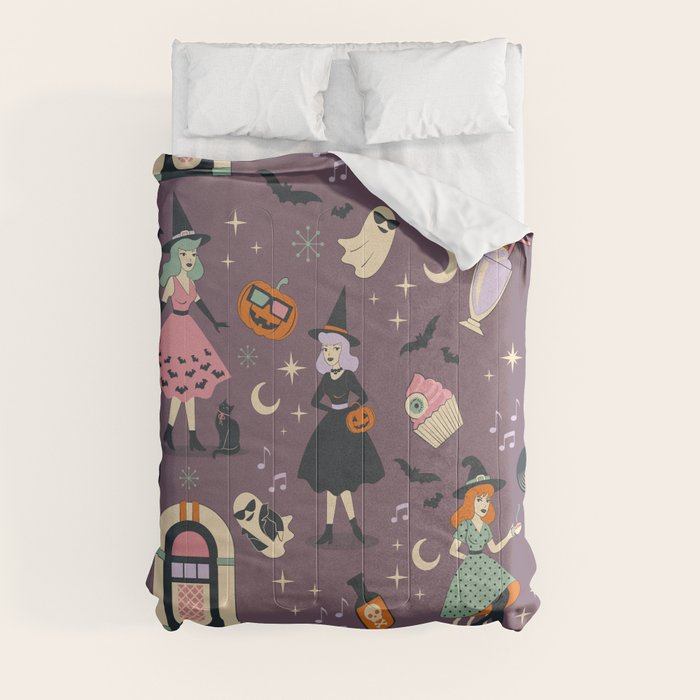 50s Witch Vibes Comforter
