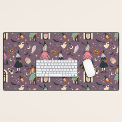 50s Witch Vibes Desk Mat