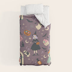 50s Witch Vibes Duvet Cover