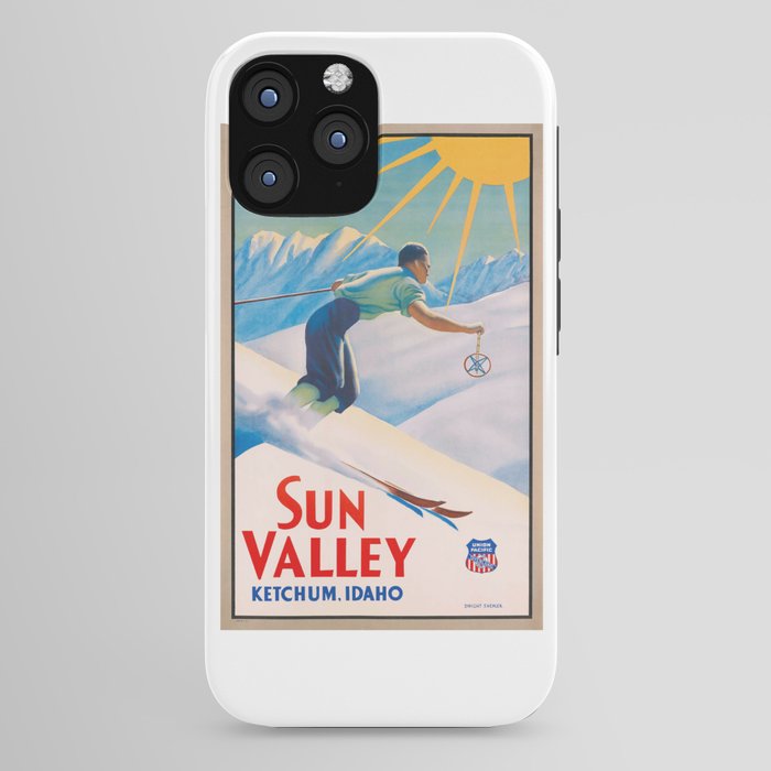 1940 Sun Valley Union Pacific Poster iPhone Case
