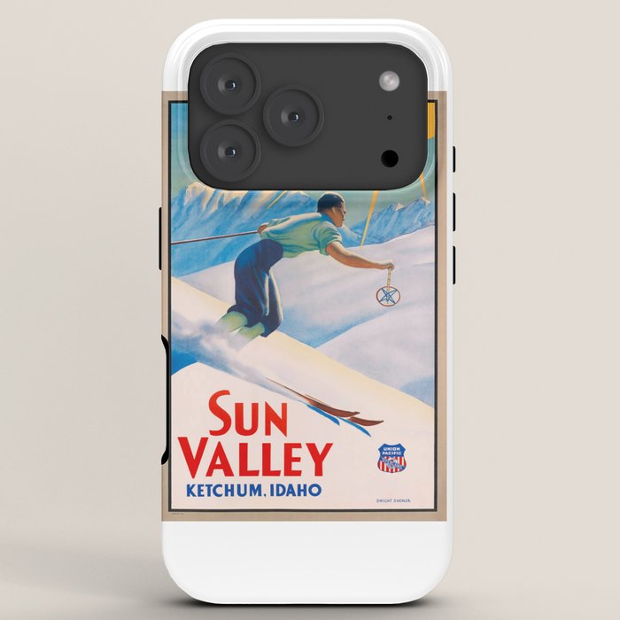 1940 Sun Valley Union Pacific Poster iPhone Case