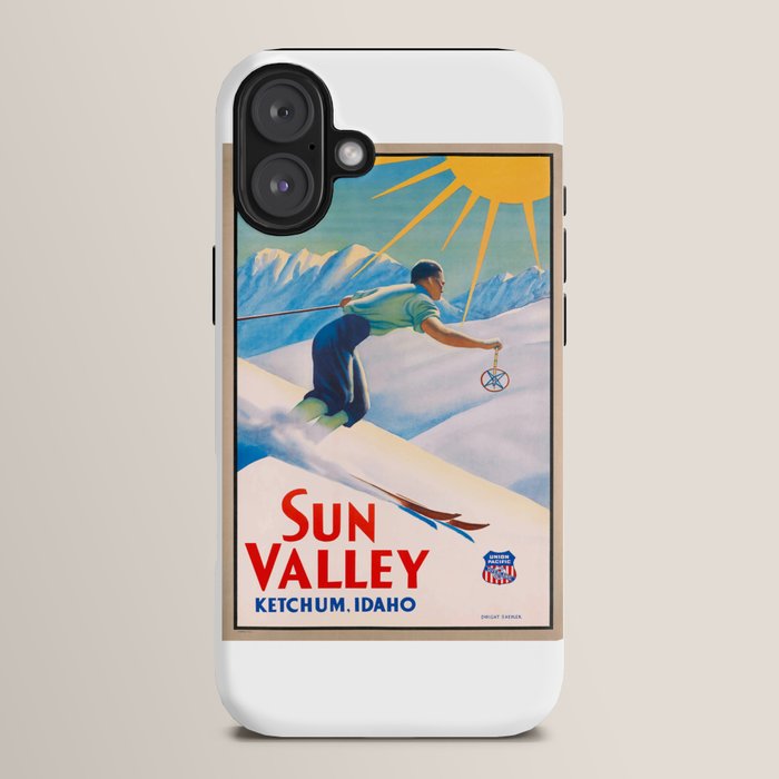 1940 Sun Valley Union Pacific Poster iPhone Case