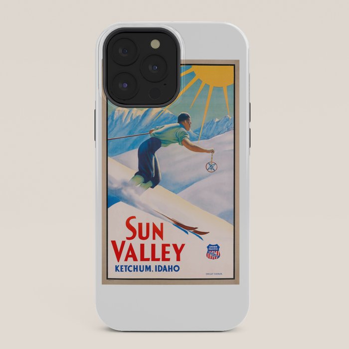 1940 Sun Valley Union Pacific Poster iPhone Case