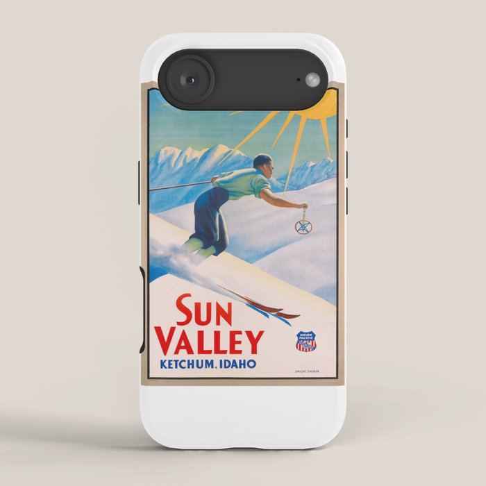 1940 Sun Valley Union Pacific Poster iPhone Case