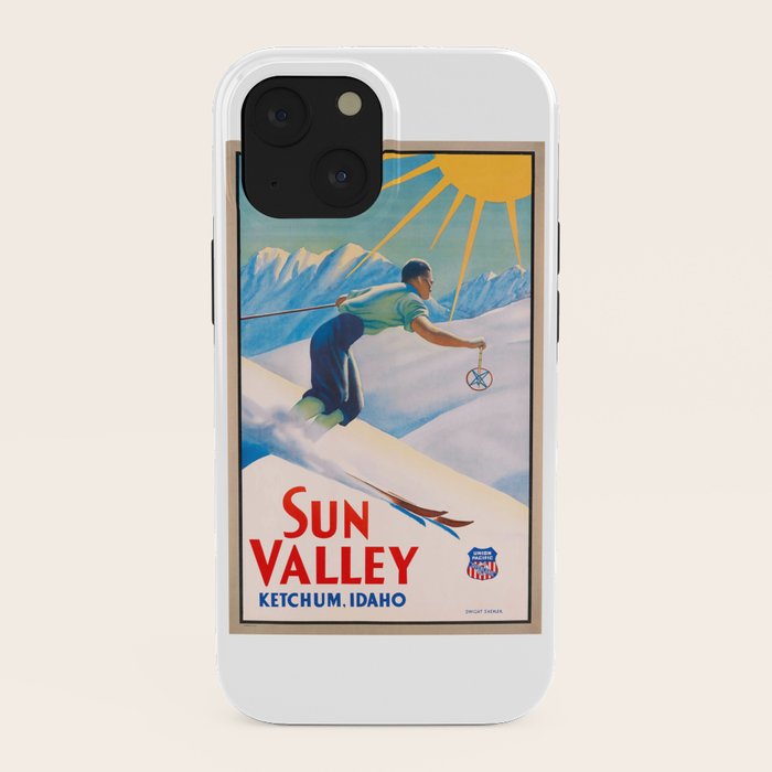 1940 Sun Valley Union Pacific Poster iPhone Case