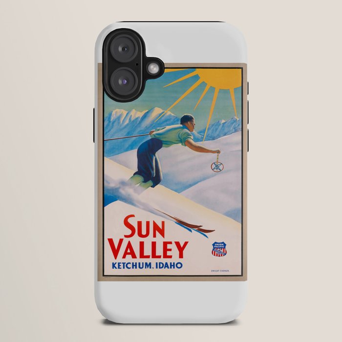 1940 Sun Valley Union Pacific Poster iPhone Case