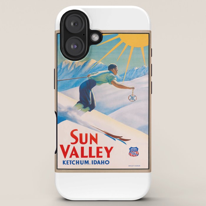 1940 Sun Valley Union Pacific Poster iPhone Case