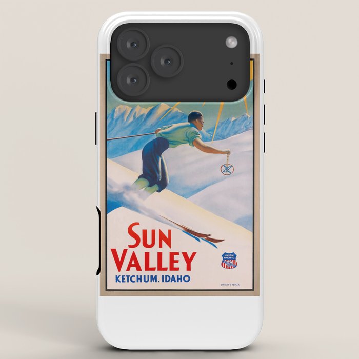 1940 Sun Valley Union Pacific Poster iPhone Case