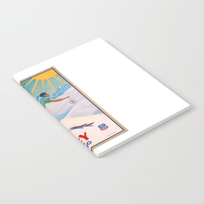 1940 Sun Valley Union Pacific Poster Notebook