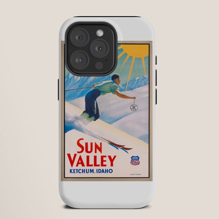 1940 Sun Valley Union Pacific Poster iPhone Case