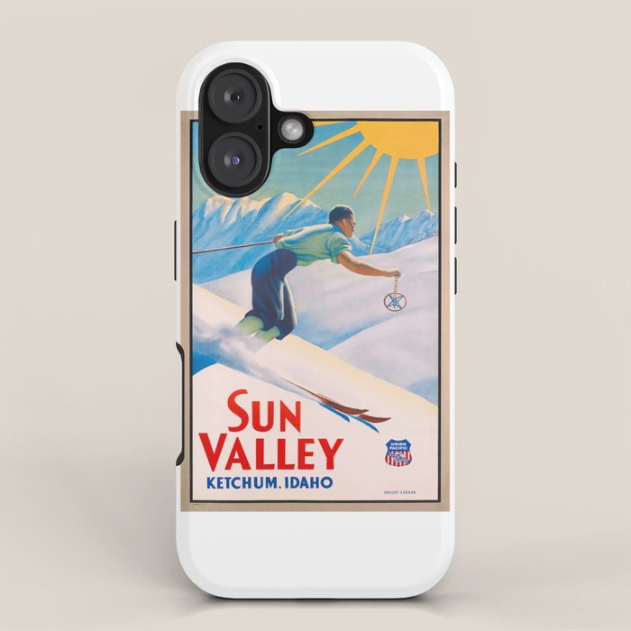 1940 Sun Valley Union Pacific Poster iPhone Case