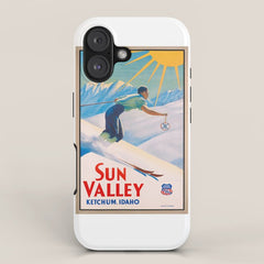 1940 Sun Valley Union Pacific Poster iPhone Case
