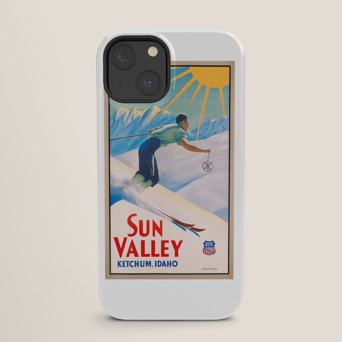 1940 Sun Valley Union Pacific Poster iPhone Case