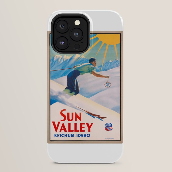 1940 Sun Valley Union Pacific Poster iPhone Case