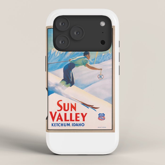 1940 Sun Valley Union Pacific Poster iPhone Case