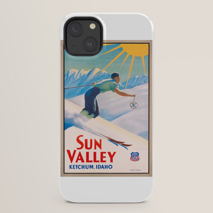1940 Sun Valley Union Pacific Poster iPhone Case