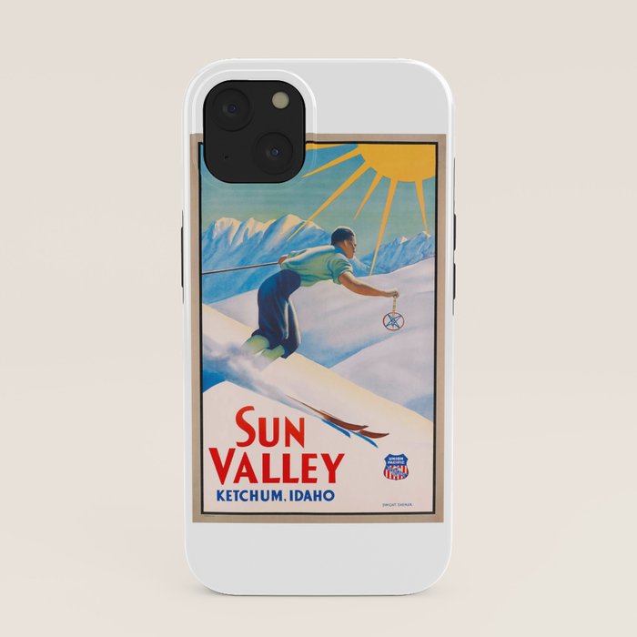 1940 Sun Valley Union Pacific Poster iPhone Case